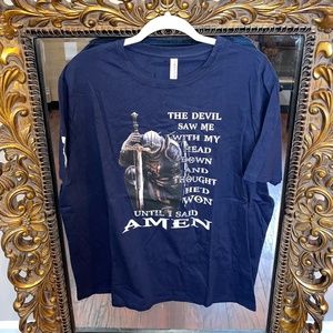 COTOSEN Blue T-shirt Men Size 3XL